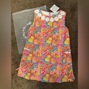 SweetHoney Pink Orange A-line Dress Sleeveless Resort Wear